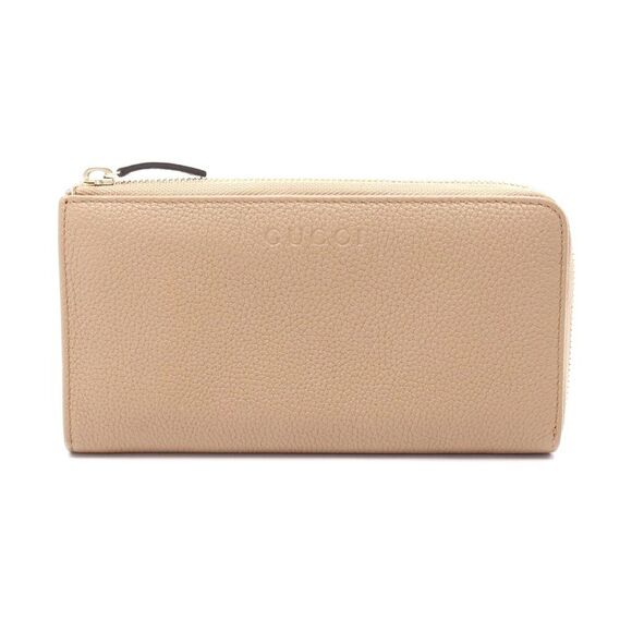 Gucci Leather Logo L-Zip Long Wallet - Picture 1 of 6